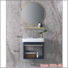 TỦ LAVABO NHÔM CAO CẤP 0022-40 TỦ LAVABO NHÔM CAO CẤP 0022-40
